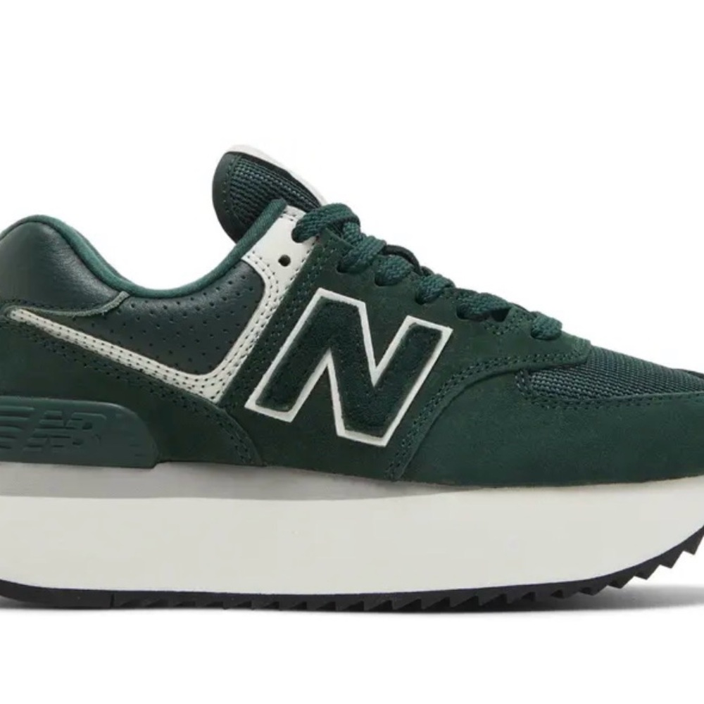 New Balance Women’s 574+ 'Acidic Green'